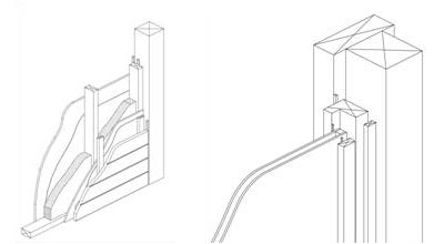 structura panourilor de inchidere si a panourilor vitrate