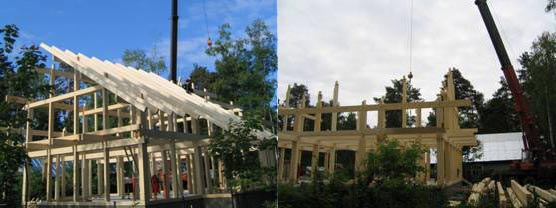 Structura de rezistenta a caselor Luxury